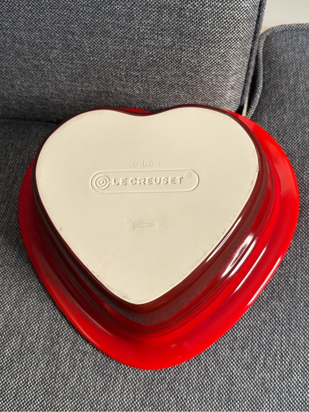 Le Creuset Red Heart Stoneware Baking Dish